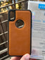 iPhone "X/XS" Premium J-CASE Leather Case - Camel