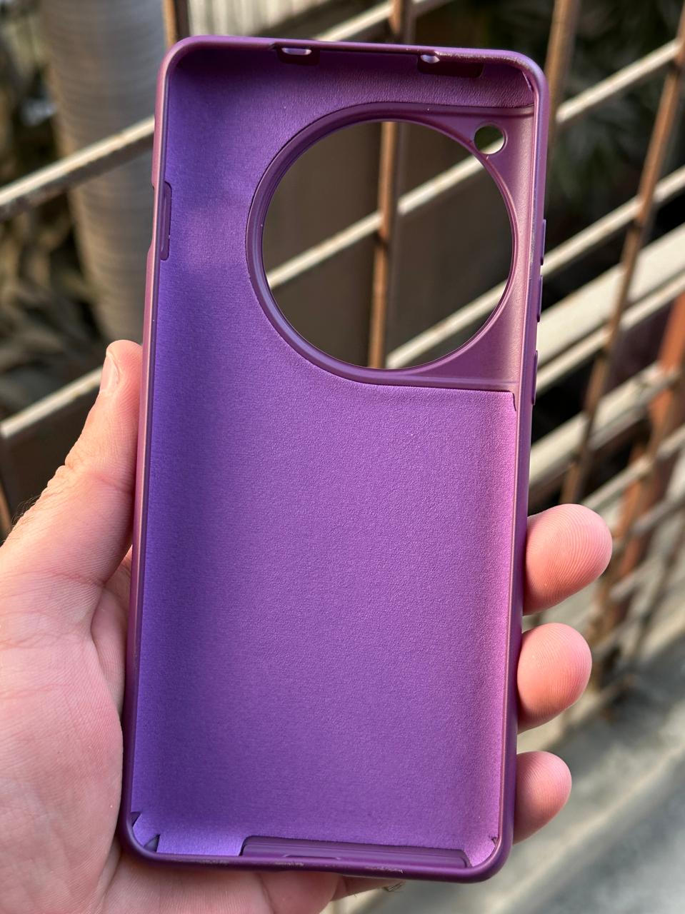 OnePlus "12" Premium Official Silicone Case - Purple