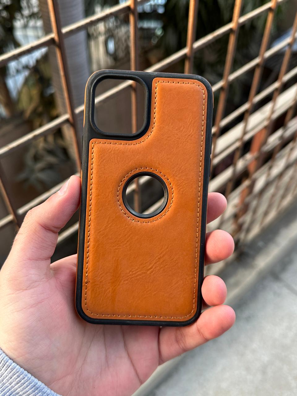 iPhone "11 Pro" Premium J-CASE Leather Case - Camel