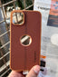 iPhone "11 Pro Max" Spigen Premium Lining Stitched Case - Brown