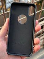 iPhone "XS Max" Spigen Premium Lining Stitched Case - Black