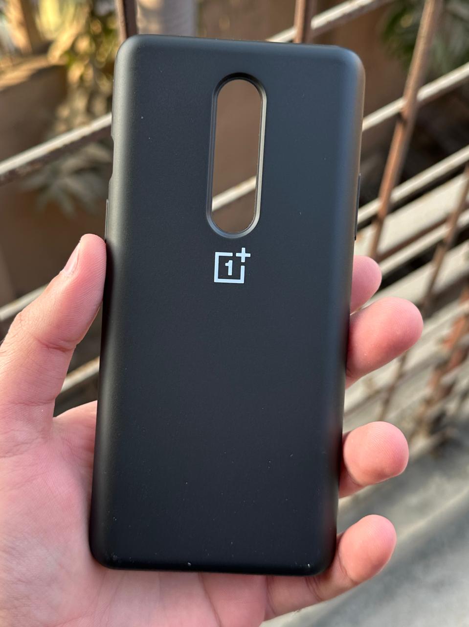 OnePlus "8" Premium Official Silicone Case - Black