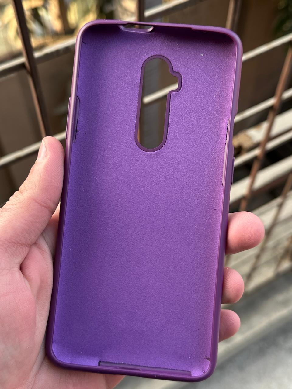 OnePlus "7T Pro" Premium Official Silicone Case - Purple Secondary image