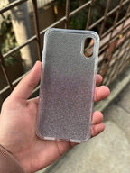 iPhone "X/XS" Queen Butterfly Glitter Case - Lilac