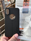 iPhone "X/XS" Spigen Premium Lining Stitched Case - Black
