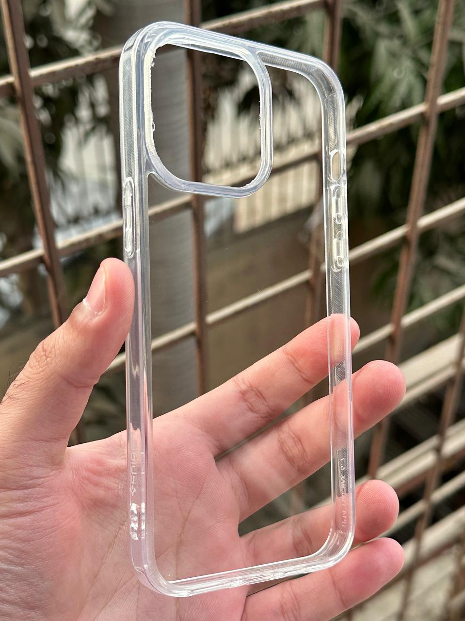 iPhone "14 Pro Max" Spigen Ultra Hybrid Transparent Case