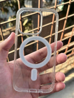 iPhone "14 Pro" BERLIA Premium MagSafe Transparent Case