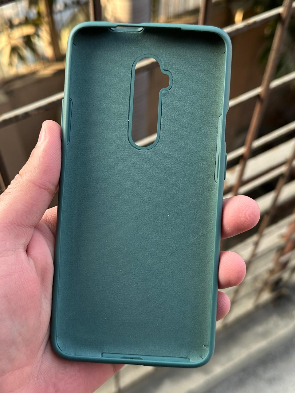 OnePlus "7T Pro" Premium Official Silicone Case - Green Secondary image
