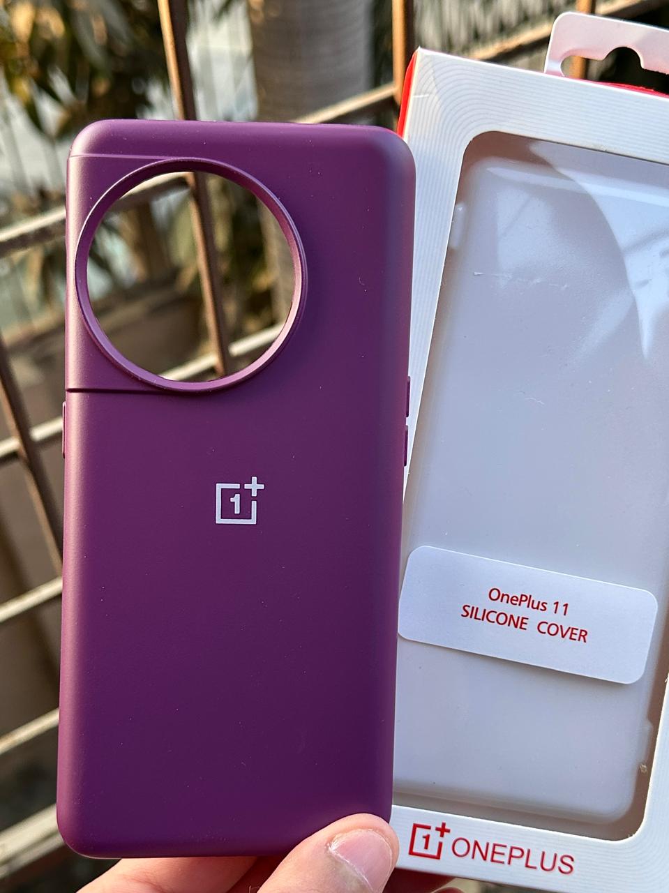 OnePlus "11" Premium Official Silicone Case - Purple Main image