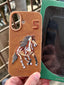 iPhone "16" Premium Polo Embroidered Case - Brown