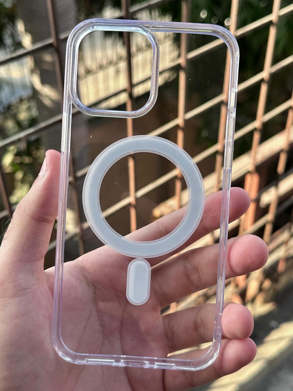 iPhone "13 Pro Max" BERLIA Premium MagSafe Transparent Case Secondary image