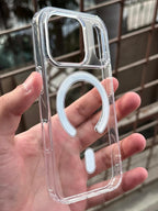 iPhone "17 Pro" BERLIA Premium MagSafe Transparent Case