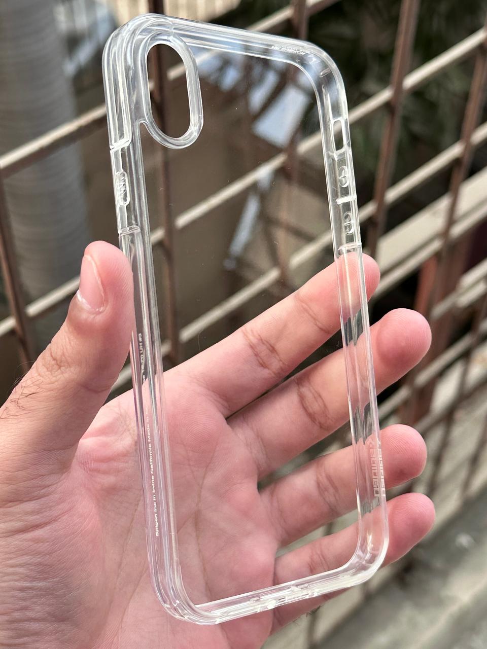 iPhone "XR" Spigen Ultra Hybrid Transparent Case