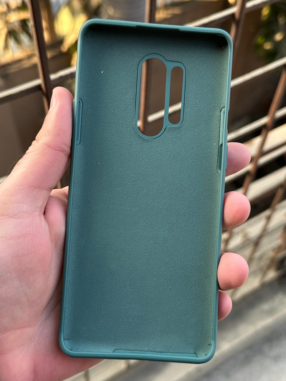 OnePlus "8 Pro" Premium Official Silicone Case - Green Secondary image