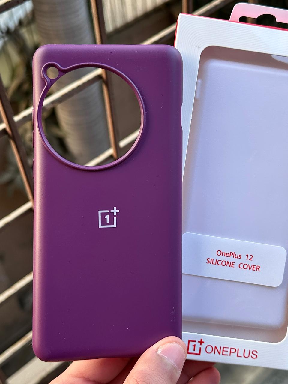 OnePlus "12" Premium Official Silicone Case - Purple Main image