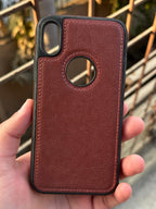 iPhone "XR" Premium J-CASE Leather Case - Brown