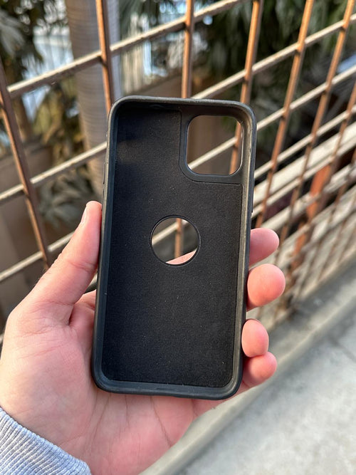 iPhone "11 Pro" Premium J-CASE Leather Case - Black