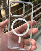 iPhone "15 Pro" BELKIN Magnetic Treated Protective Clear Case