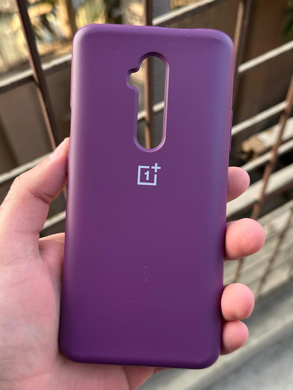 OnePlus "7T Pro" Premium Official Silicone Case - Purple
