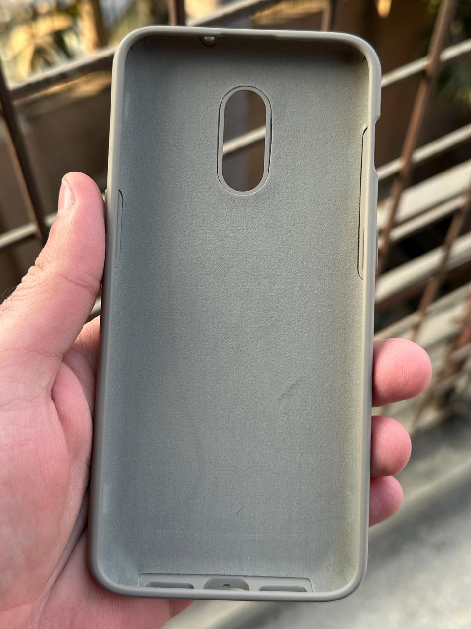 OnePlus "6T" Premium Official Silicone Case - Gray