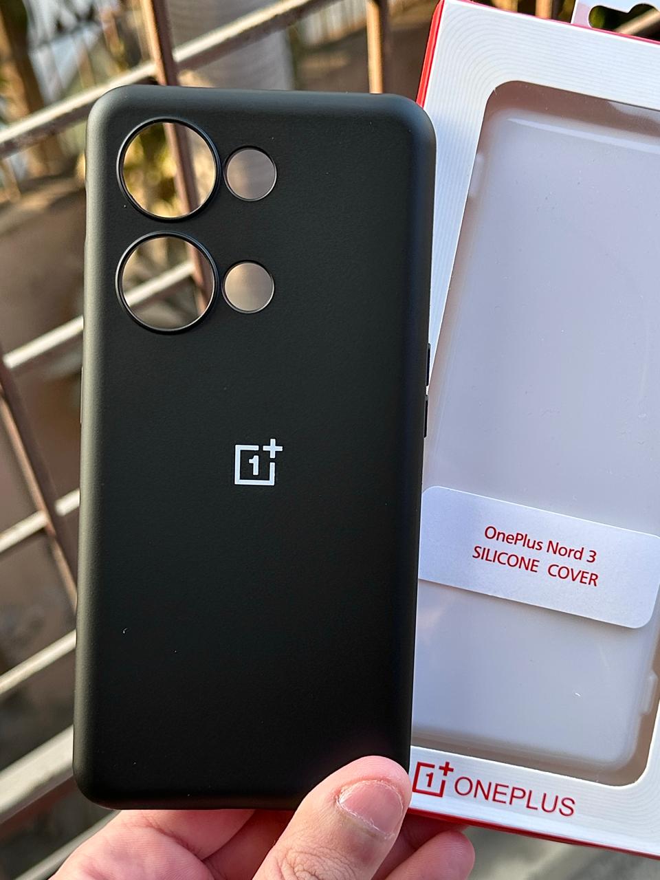 OnePlus "Nord 3" Premium Official Silicone Case - Black