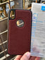 iPhone "XR" Premium J-CASE Leather Case - Brown