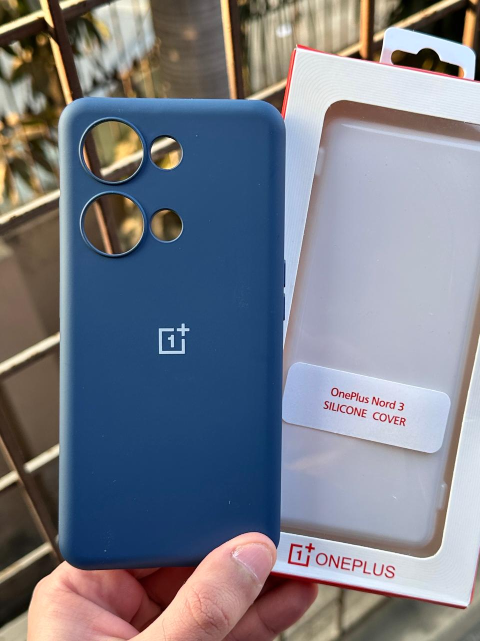 OnePlus "Nord 3" Premium Official Silicone Case - Blue