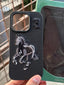iPhone "16 Pro" Premium Polo Embroidered Case - Black
