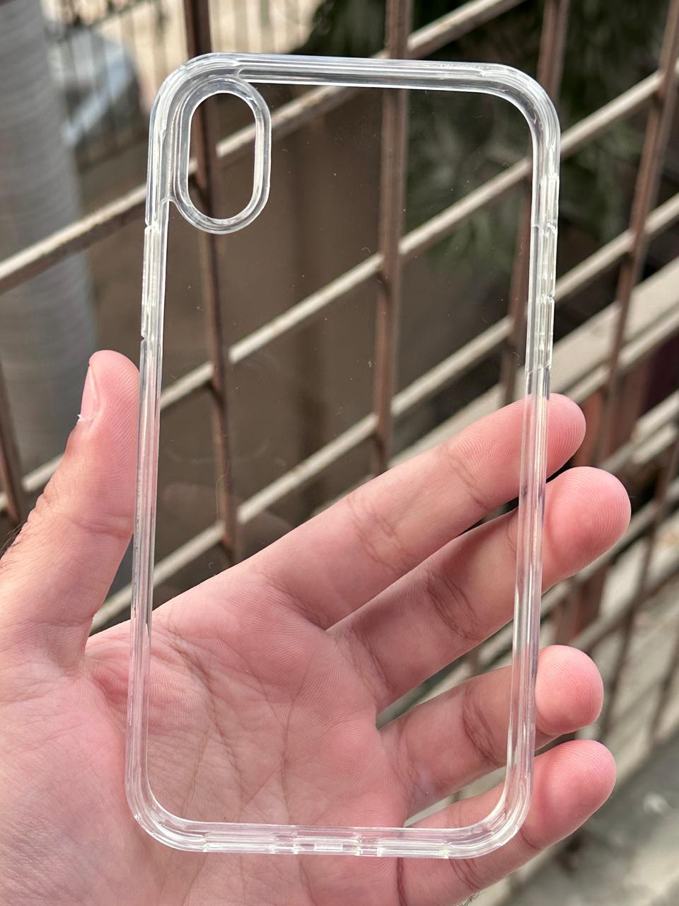 iPhone "XR" Spigen Ultra Hybrid Transparent Case Secondary image