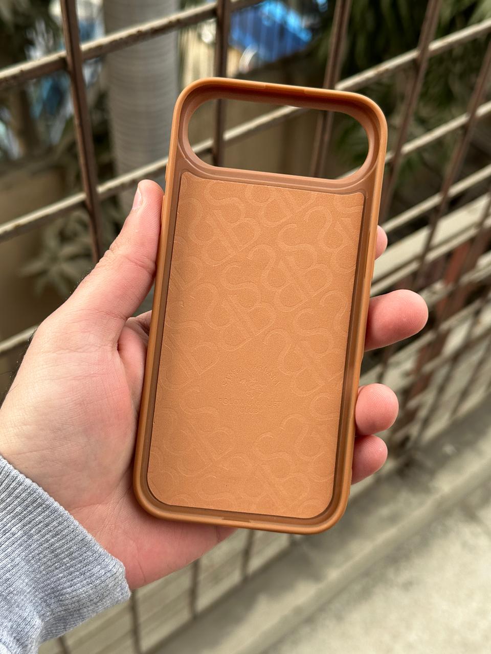 iPhone "Air" Premium Polo Embroidered Case - Brown Secondary image