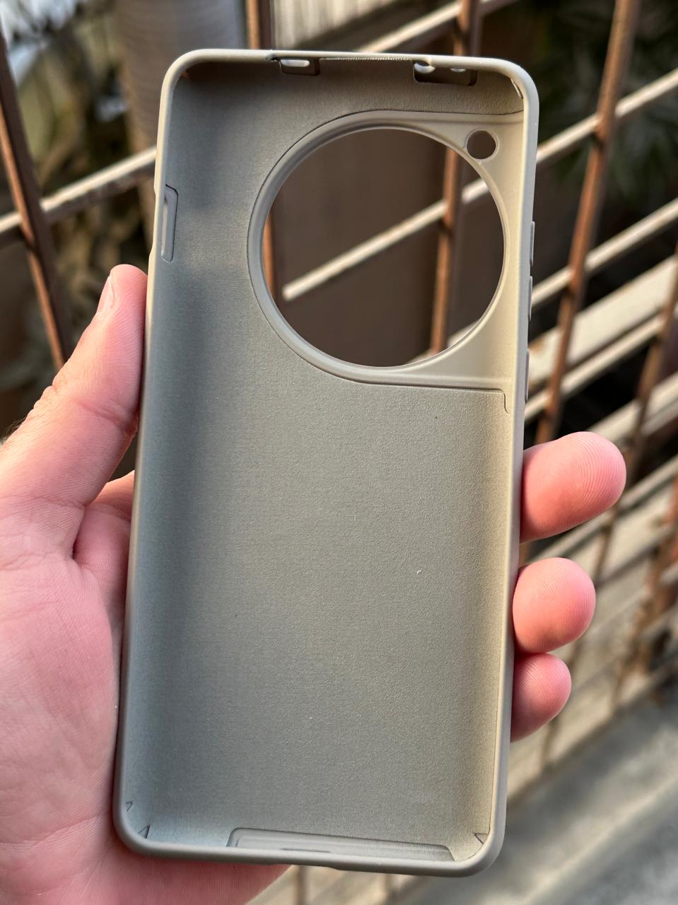 OnePlus "12" Premium Official Silicone Case - Gray Secondary image