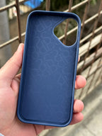 iPhone "17" Premium Polo Embroidered Case - Blue