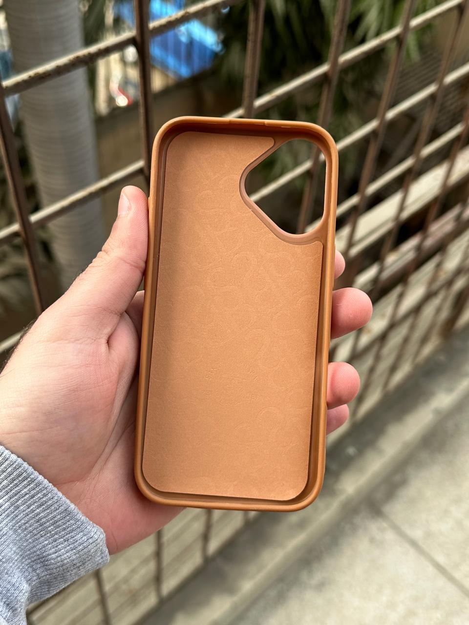iPhone "17" Premium Polo Embroidered Case - Brown Secondary image