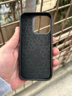 iPhone "15 Pro" Premium Polo Embroidered Case - Black