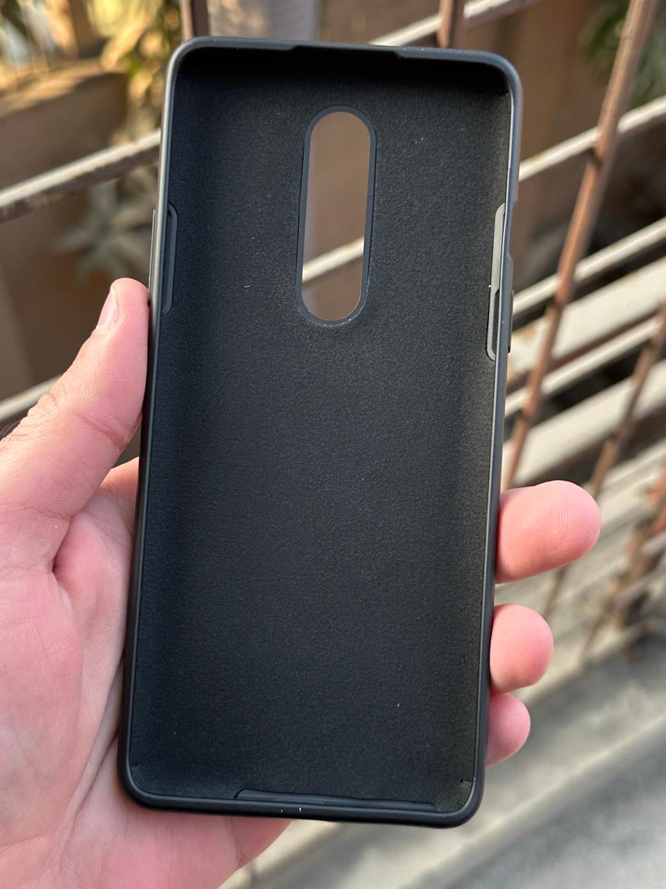 OnePlus "8" Premium Official Silicone Case - Black