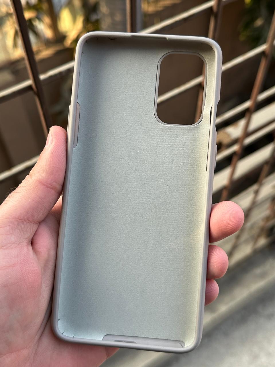 OnePlus "8T" Premium Official Silicone Case - Gray Secondary image