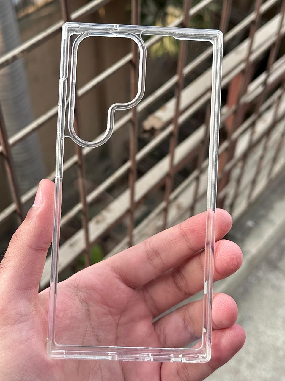 Samsung Galaxy "S23 Ultra" Spigen Ultra Hybrid Transparent Case