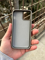 iPhone "11 Pro" Premium Polo Embroidered Case - Dark Gray