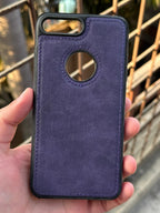 iPhone "7/8 Plus" Premium J-CASE Leather Case - Purple