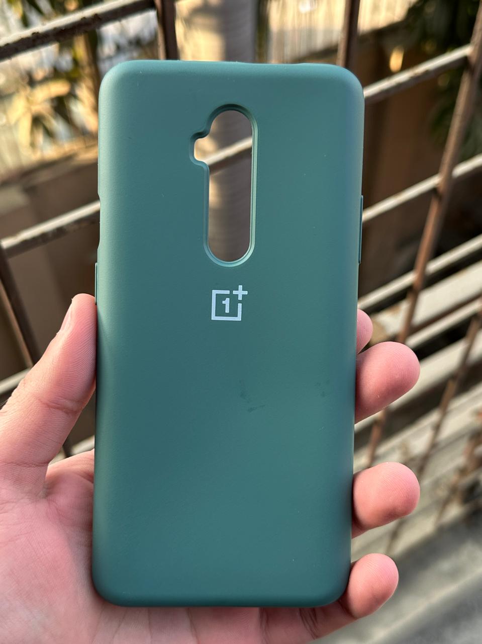 OnePlus "7T Pro" Premium Official Silicone Case - Green