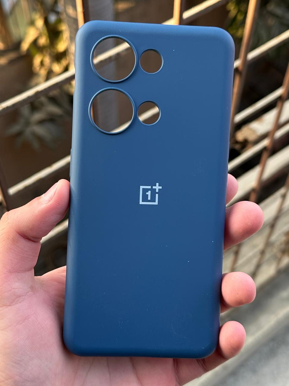 OnePlus "Nord 3" Premium Official Silicone Case - Blue