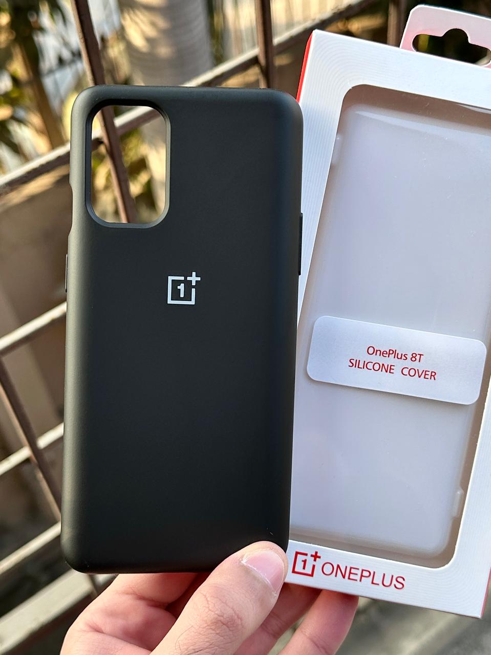 OnePlus "8T" Premium Official Silicone Case - Black