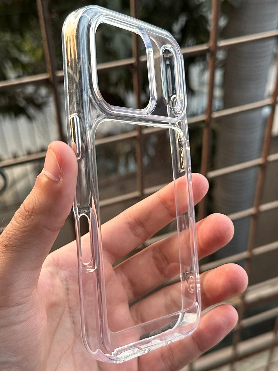 iPhone "17 Pro" BERLIA Premium Transparent Case