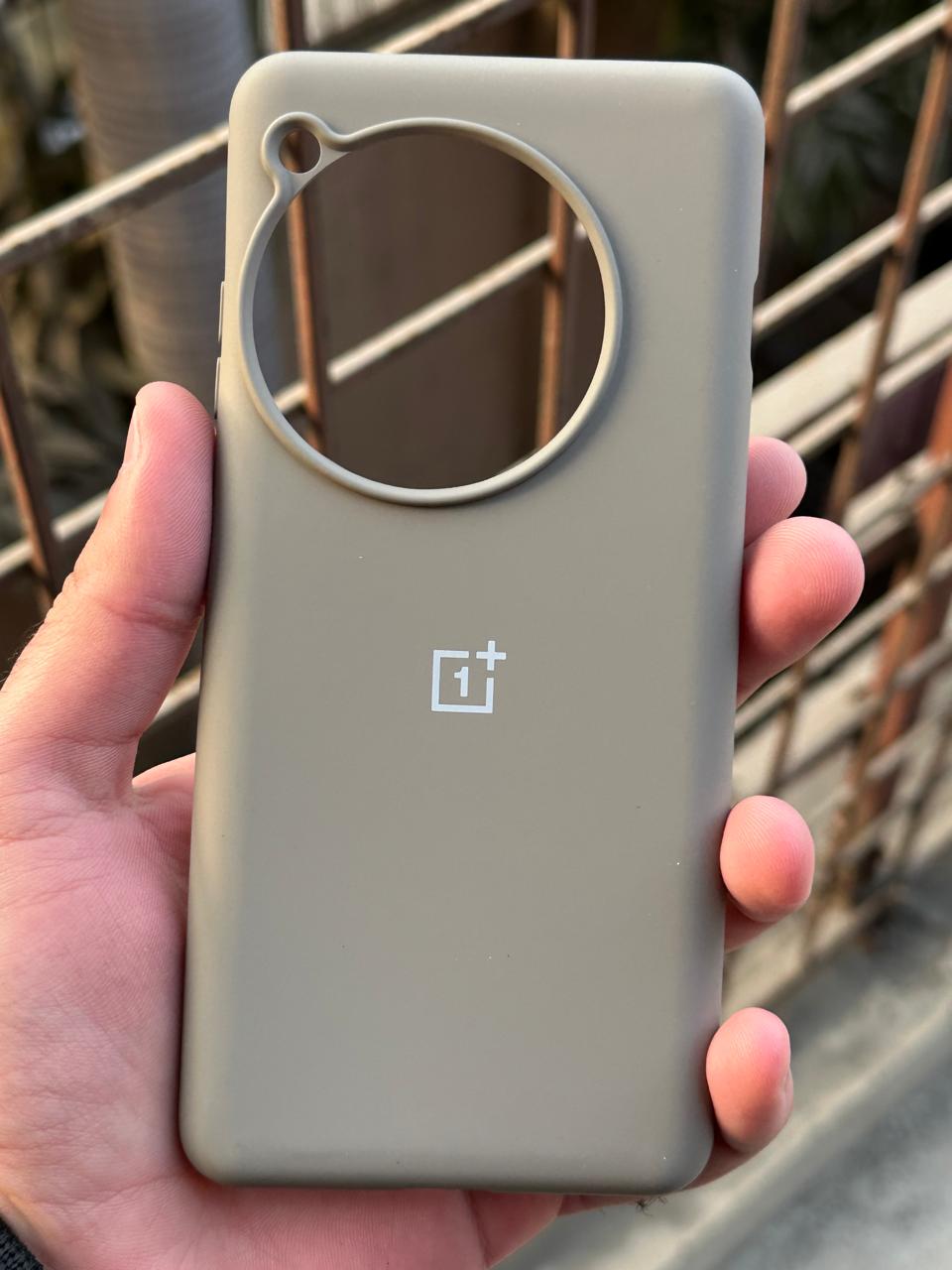 OnePlus "12" Premium Official Silicone Case - Gray