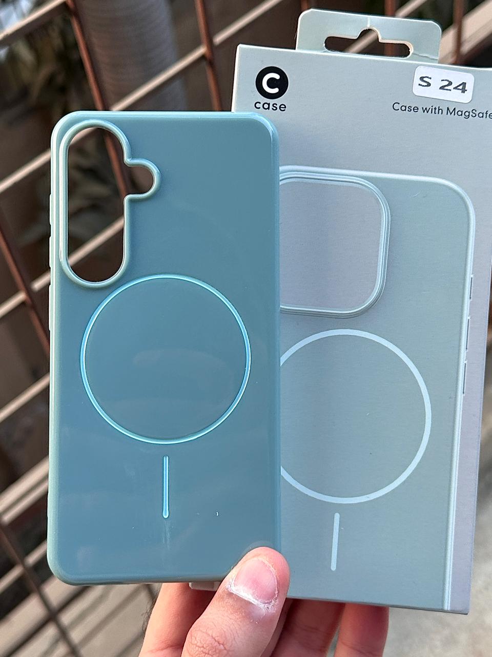 Samsung Galaxy "S24" Beats Premium MagSafe Case - Riptide Blue Main image