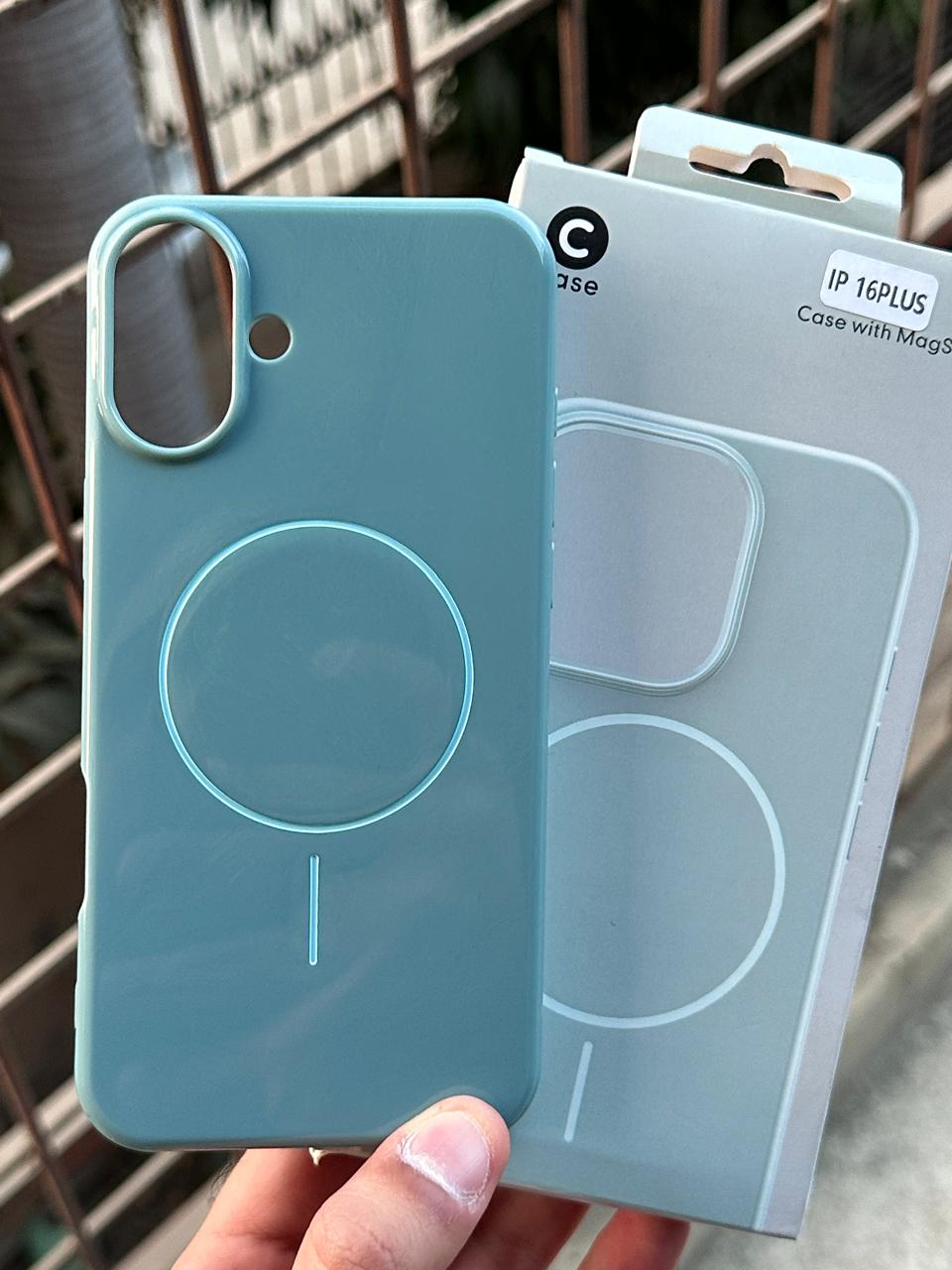 iPhone "16 Plus" Beats Premium MagSafe Case - Riptide Blue Main image