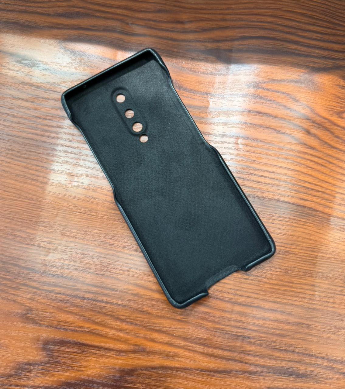 OnePlus "8" Premium Official Leather Case - Black