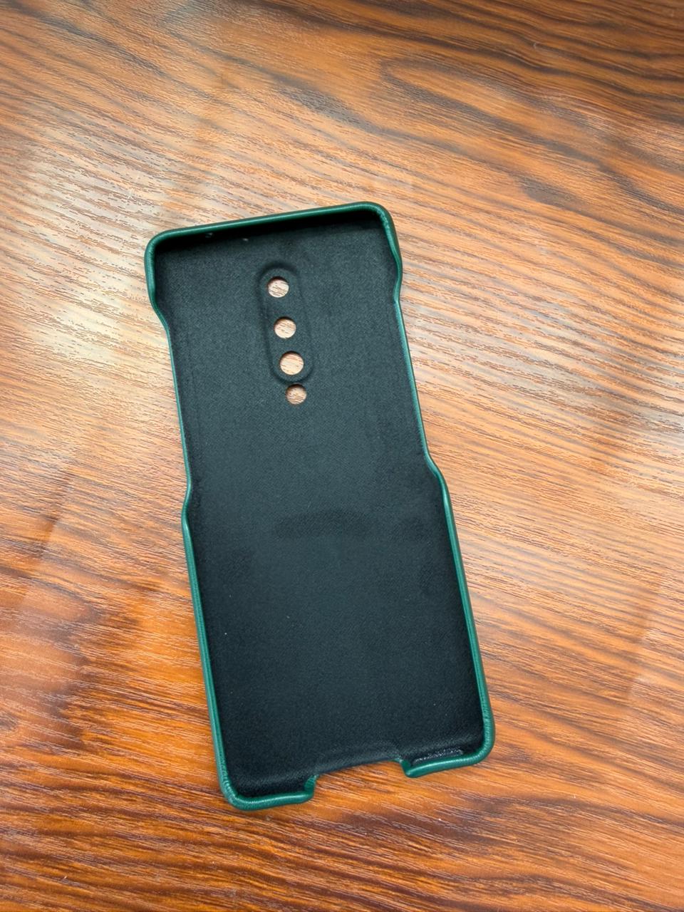 OnePlus "8" Premium Official Leather Case - Green
