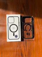iPhone "17 Pro" Premium Clear MagSafe Case Black