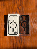 iPhone "16 Pro" Premium Clear MagSafe Case Black